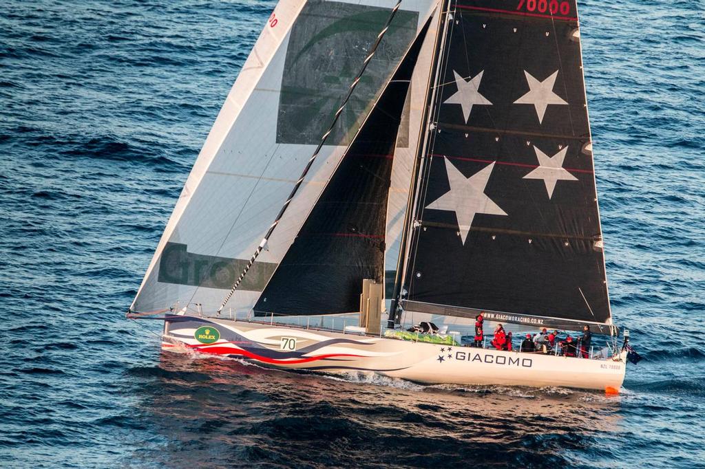 Giacomo (NZL) finished two minutes behind Black Jack on line.  Rolex Sydney Hobart Yacht Race 2013 ©  Rolex/Daniel Forster http://www.regattanews.com